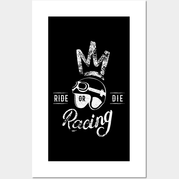 The King of Ride Or Die Wall Art by Poyfriend